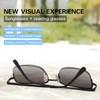 YIMI Full Lens Spring Hinges Reading Glasses UV400 Protection Sun