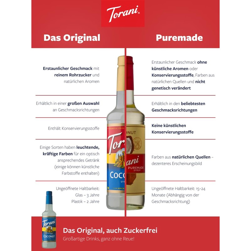 Torani Macadamia Nut Syrup, 750 mL