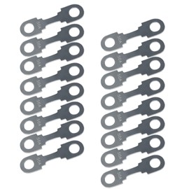 Strip Fuses Blade Fuse Strip Pack of 16 Car Fuse 30A 40A 50A 60A 70A 80A 100A 125A 150A 200A Maximum Voltage up to 32V, for Car, Motorhome (50A)