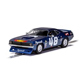 Scalextric Slot Car - Plymouth Barracuda - Trans Am 1970 - Dan Gurney - Muscle Car - Teen Boys