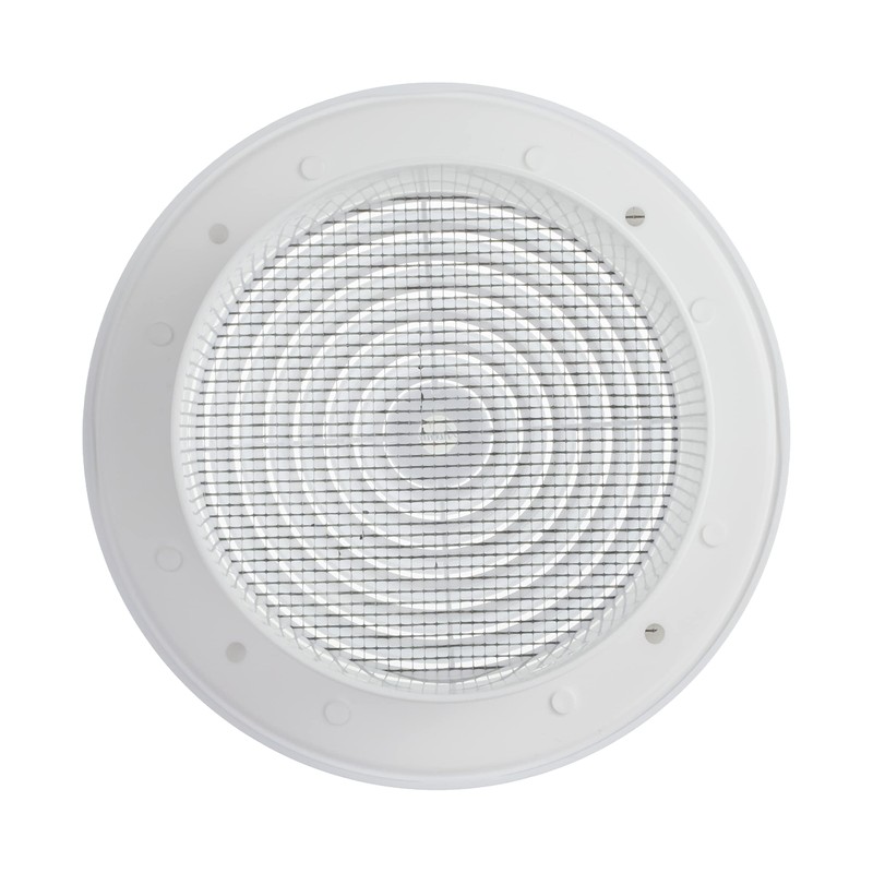 Vent Systems 5'' Inch - White - Plastic - Dismantable