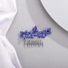 Chargances Peineta Para El Pelo Con Diamantes De Imitación Para