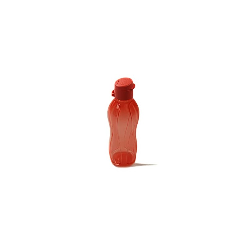 TUPPERWARE Eco Sport Bottle 1.0 L Pastel Orange Clip Lid