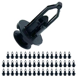 shymie 50pcs External Clip Rivets Push Rivets for Toyota Fastener Bumper Guard Fender Auto Nut Plastic