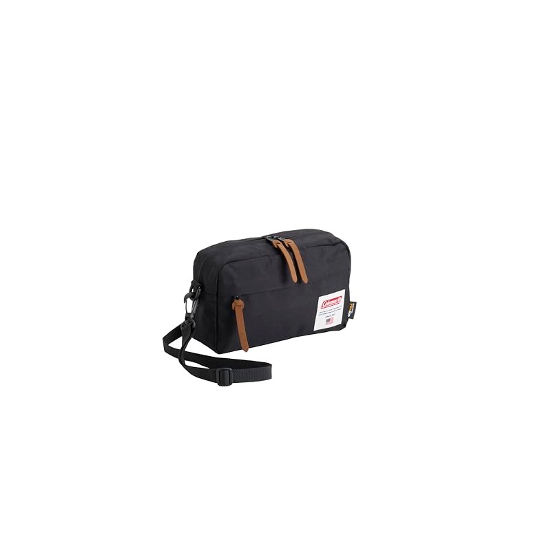 Coleman American Classic Pouch, Black, Unisex, Outdoor, Travel, Lightweight, Compact,