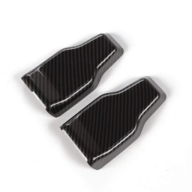 Rear Window Liftgate Glass Hinge Cover for Wrangler JL & Unlimited 2018 2019 2020 2021 2022 (Carbon Fiber Texture)