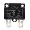 KUOYUH 1Pcs 10A 125/250Vac 50Vdc Automatic Reset Relay Fuse Therma Switch Circuit Breaker Current Overload Protector Children Ride On Toy Car Accessories