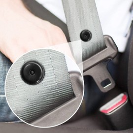 Xiedeai Hand Tools 5 Pcs Seat Belt Stop Buttons for Vehicle Anti Slip Practical Prevent Seatbelt Retainer Buckle from Sliding Down Seat Belt Stopper Clips No Welding Required