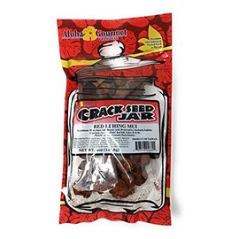 Aloha Gourmet Da Crack Seed Jar Red Li Hing Mui 5 oz