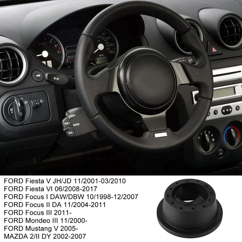 Car Steering Wheel Hub Quick Release Adapter Kit For FORD