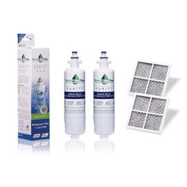 Water Filter Tree Filter Purity Pro WLF-01, Compatible Replacement Water Filter for LT700P, ADQ36006101 and Top Refrigerator Brands, 300 Gallon Capacity, 0.5 Micron Rating, (Twin Pack)