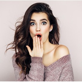 Spiritlele 12 Pairs Colors Round Rhinestone Magnetic Earrings Clip on Non Piercing Earrings Set for Women Girls 6MM