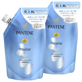 【まとめ買い】 パンテーン シャンプー ミセラーシリーズ ピュア&クレンズ 詰め替え 350mL×2個