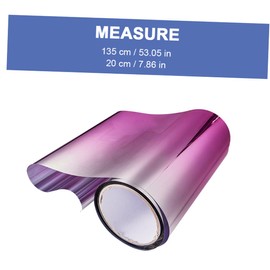 Baluue Film Car Window Explosion Proof Film Static Window Film Car Resist UV Film Car Window Film Window Tint Film Home Car Window Thermal UV Sticker Car Pink