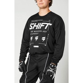 SHIFT 2021 White Label Jersey - Bliss (Large) (Black/White)