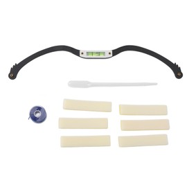 Eyebrow Horizontal Bead Mapping Ruler, Brow Mapping Tool, Eyebrow Ruler, Eyebrow Line Marker Ruler, Professional Level Measure Tool for Eyebrow, Drawing Line Kit for Eyebrow