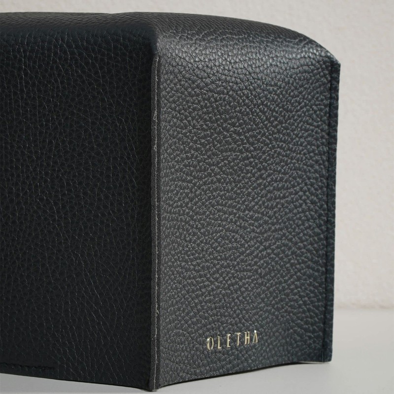 OLETHA Aesthetic Tissues Cube Box Cover, Square Tissue Box Holder,