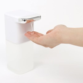 Stayer Gel Dedicated Automatic Spout with Sensor Sensor, Non-Contact Type, Auto Dispenser, Japanese Instruction Manual Included, Hand Disinfection (White/White)