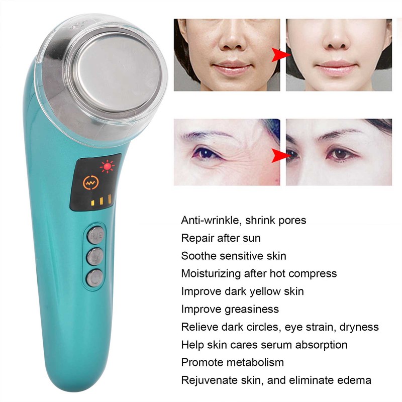 Household Hot Cold Compress Hammer Beauty Machine Face Skin Vibration