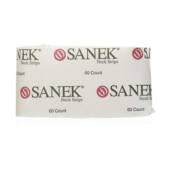 SANEK Neck Strips, 60 Count (Pack of 2)