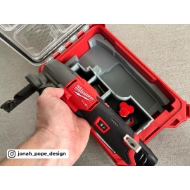 Jonah Pope Design Milwaukee Packout Insert for M12 Nibbler  | Jonah Pope Design (Insert-only) - Blue