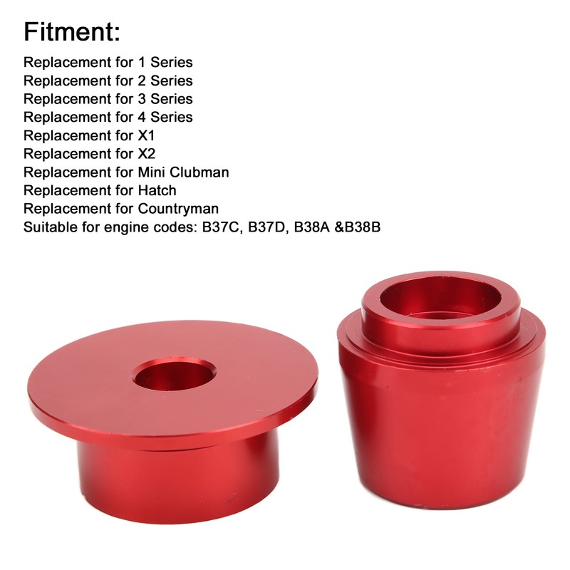 2PCS Front Crankshaft Cover Alignment Tool Steel Red 2357900 Replacement