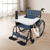 Wheelchair Table Board,Wheelchair Table,Wheelchair Lap Tray Rollstuhl-Tis with 4 Hooks,Adhesive