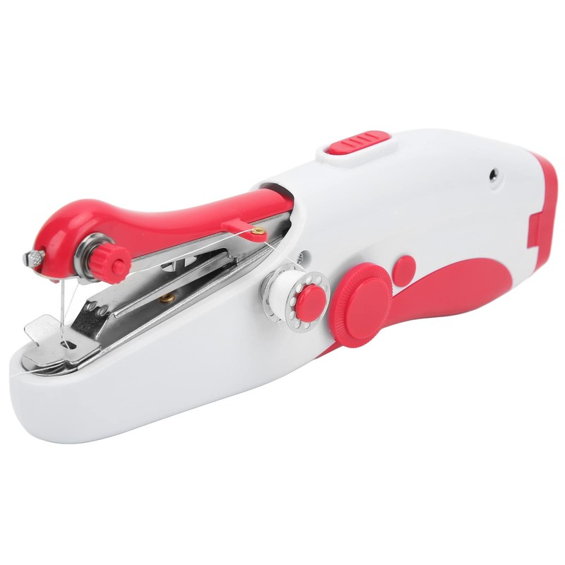 BORDSTRACT Hand Sewing Machine, Portable Mini Small Electric Double Needle