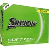 Srixon Soft Feel 14 Yellow Monogrammed Golf Balls - 2025