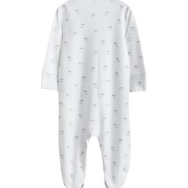 NEXT Baby Animal Print Pyjamas Pack of 4, White