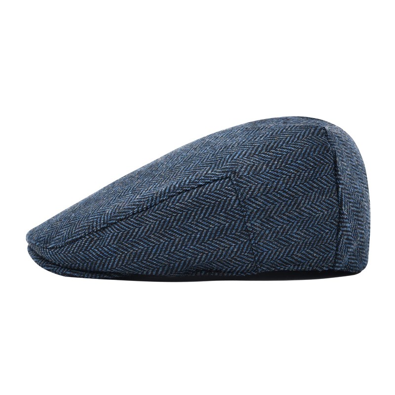 STARANCE Gorro para hombre, mezcla de lana, gorro de hiedra,