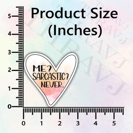 (3Pcs) Me Sarcastic Never Humorous Quotes Vinyl Stickers for Laptops Water Bottles Phones Tumblers Notebooks Cars Mugs Size 3 x 3 Inch