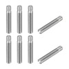 sourcing map 8Pcs M2 x 14mm Slotted Cylindrical Pin 304