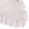 Francfranc Franc Ruffle Gauze Pillow Cover 70x50cm Light Purple Pillowcase