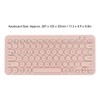 78 Key Wireless Keyboard Bluetooth 5.0 Programmable Ergonomics Laptop Keyboard