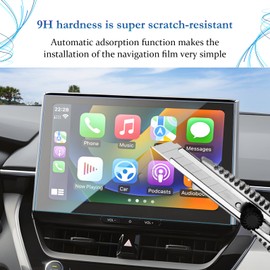 SKTU for 2025 2026 Toyota Corolla XSE Accessories Screen Protector for 2025 2026 Toyota Corolla (FX/XSE) 10.5-Inch Infotainment Touchscreen [Ultra Clear, Anti Glare&Scratch] Toyota Corolla FX 2025 2026 Accessories
