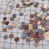 Botones de madera, botones, 100 piezas Botones de ropa Botones