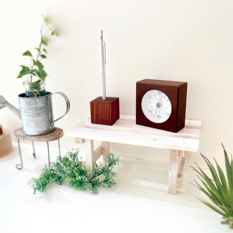 KATOMOKU Thermometer/Hygrometer 2 km-102BR Brown