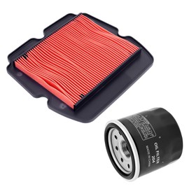 XuLong Oil filter & Air Filter Compatible with Honda Goldwing 1800 GL1800 2001-2005/Goldwing 1800 GL1800 Airbag 2014-2016/Goldwing 1800 GL1800 Airbag/ABS 2012-2013 17210-MCA-A60 17210-MCA-003
