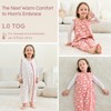 Unnivoll Baby Sleeping Bag with Feet, 1.0 Tog Sleeping Bag,