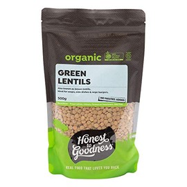 Honest to Goodness Organic Green Lentils 500 g