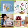 EFNHJF5 60 Pieces Diamond Painting Children's Animals, Diamond Painting Stickers,