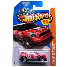 2013 Hot Wheels International F Case 12 Mini Countryman Rally Red 93/250