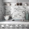 URCOLOR 32-Piece Peel and Stick Backsplash Wall Tile, 4"x 8"