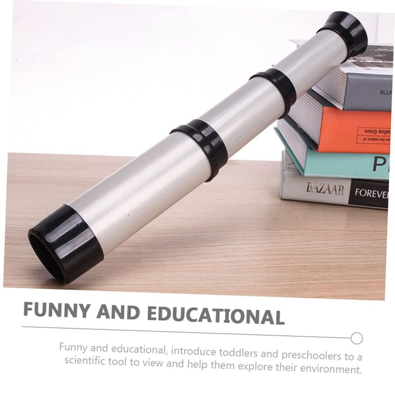 Kisangel 2Pcs Pirate Telescope Collapsible Design for Outdoor Exploration Material