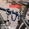 ULAC Bicycle Chain Lock Key Dial Lock Cable Lock Bike