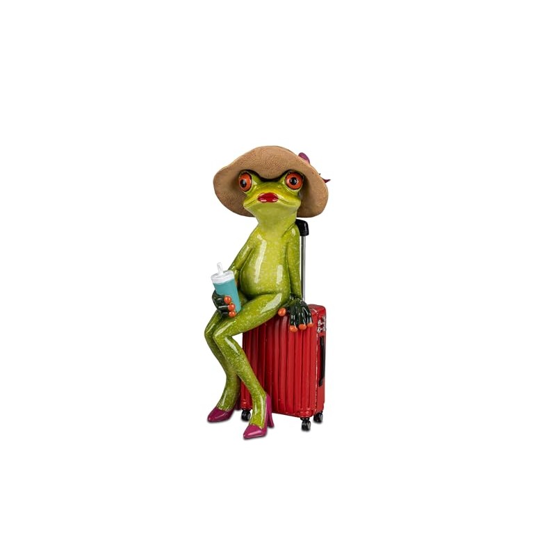 formano Frog Lady Tour Decoration Light Green Frog House (Woman