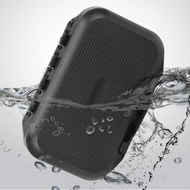 Fly Box, Portable Fishing Bait Box, Lightweight Black Double Fishing Bait for Anglers Fly Box Tackle Box