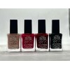 4 X Ultra Colour 60 Second Express Nail Varnish Plus