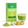 LeafCharm Matcha Capsules for Iced Latte, Original Line, 10 Count